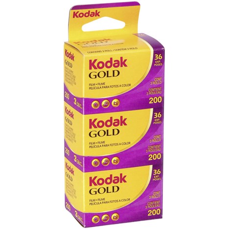 Kodak Gold 200 135-36 3-pack