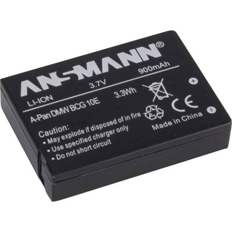 Ansmann BP-DC7 laddningsbart ersättningsbatteri för Leica V-LUX 20/30/40