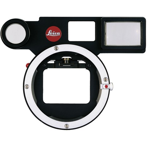 Leica Macro Adapter M with viewfinder attachment