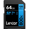 64 GB Lexar Professional 800x 120MB/s SDXC UHS-I