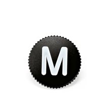 Leica Soft Release Button "M", 8 mm, svart