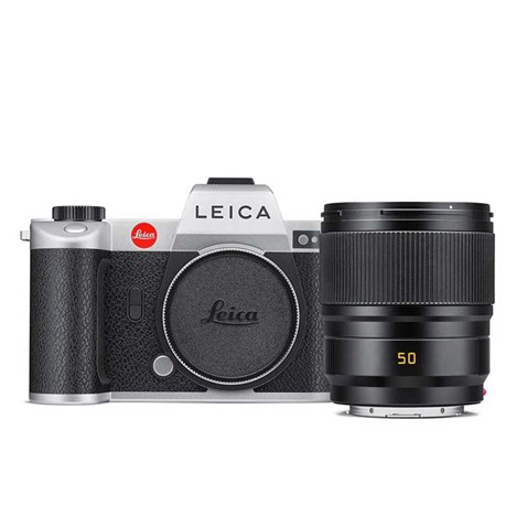Leica SL2 silver Kit med 50 mm f/2,0 ASPH Summicron-SL