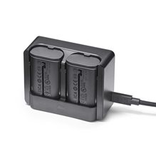 Leica USB-C Dual Charger BC-SCL6 for BP-SCL4/BP-SCL6 batteries (Note USB-C cable & AC-Adapter AKA-SCL6 NOT included) ej