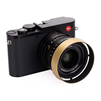Leica Hood Q3, round, brass, blasted finish Q3, Q2 & Q (116)