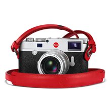 Leica Axelrem, rött läder, M10