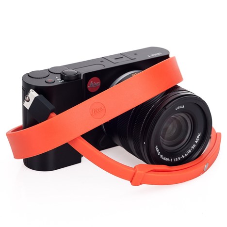 Leica Axelrem justerbar längd, silikon, orange (T-Neck)
