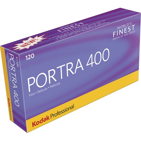 Kodak Portra 400, 120, 5-pack